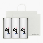 [송월타올] 설자수 3p 케이스+쇼핑백