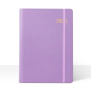 [콤마] 32절/25절 양장 파스텔 라벤다 밴드형 다이어리(프리)