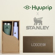 스탠리 스태킹 파인트473ml +협립3단55 카본6K 완전자동 초경량 고밀도 암막 우양산 세트