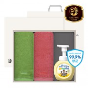 [송월] 컬러풀40 세면2+핸드워시1 3P세트