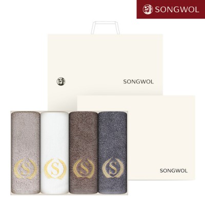 [송월타올] 송월 슈퍼클래스S50 4P 타올세트