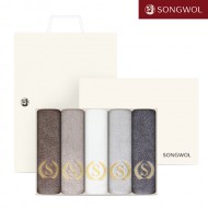 [송월타올] 송월 슈퍼클래스S50 5P 타올세트