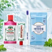 유시몰 유덴트세트 3호(치약20g+알칫솔1개+가글15ml+크리넥스마이비데)