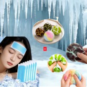 왁뿌볼 말랑이 스트레스볼 슬랑이 크런치+아이스 쿨패치 쿨팩 쿨링패치