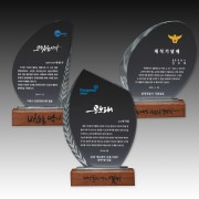 크리스탈 상패 기념패 S8-75-123