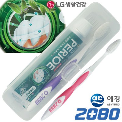 2080칫솔+페리오치약100g 세트