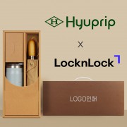 협립 3단60엔티크 고밀도 완전자동우산 +락앤락 메트로머그1P-세트