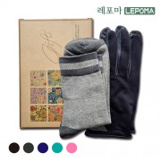 [레포마] 국산 양말 + 메쉬 장갑 세트