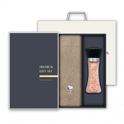 [송월] 스누피 리버40 세면타월 1P + 히말라야 핑크소금(200g) 1P
