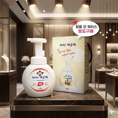 아이깨끗해 핸드워시 레몬향  정품 끈케이스 문의