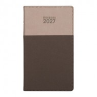 2027 AP16 양장 다이어리 32절 - 애쉬브라운