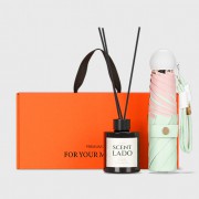 벨솔라 캔디볼 초경량 우양산 미니 컬러암막 5단 양우산 선물세트 답례품+센트라도 디퓨저 세트 150ml