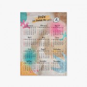 주문제작｜패브릭 달력｜모조실크｜MF1304