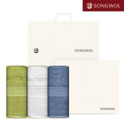 [송월타올] 샤보렌 식스 3매 세트