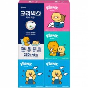 크리넥스 디럭스 미니 카카오프렌즈 230매*6입(비닐번들)
