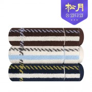 [송월타올] 카운테스라마 체크40 200g