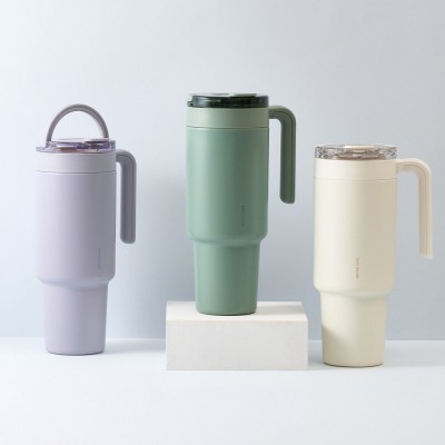 락앤락 메트로 카페 듀얼핸들 세라믹 텀블러 1200ml