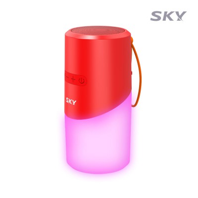 스카이 붐 네온 N2 5W 생활방수 IPX4 LED 블루투스 5.3 스피커