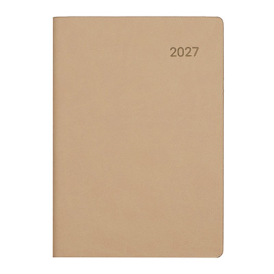 2027 AP13 스프링 다이어리 32절 - 샌드베이지