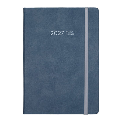 2027 AP15 양장 다이어리 32절 - 블루그레이